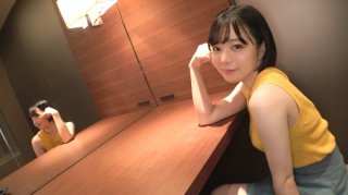[General Sensitive Zone] A Baby-Faced Waitress With A Sensitive Body That Makes You Feel Even Just Being Stroked By The Wind. It’s A Whim That Depends On The Day Whether It Feels Better Outside Or Inside ◯ How Are You Feeling Today? AV Application On The Net → AV Experience Shooting 1944 (Nagisa Asami)